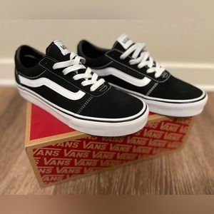 VANS Old Skool Sneakers - US Women’s Size 9.5, Brand New, Never Worn Black&White